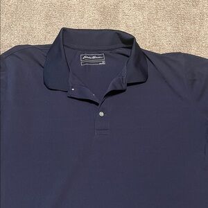 Eddie Bauer Men's Navy Polo Shirt